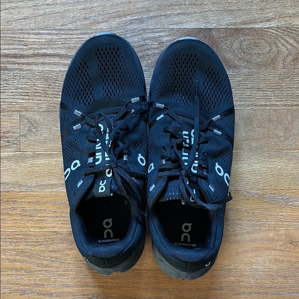 On Cloudrunner Black Sneakers